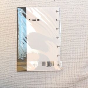 Cloth & Paper Archive Planner Inserts, HP Mini Disc Bound, NIP